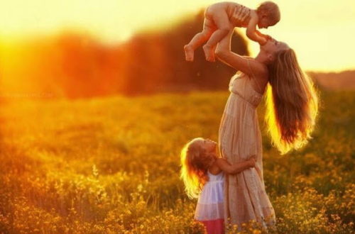 Мамочкино счастье — стихи о мамах и малышах