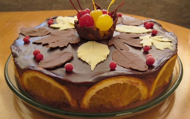 Как сделать листья и перья из шоколада для тортов