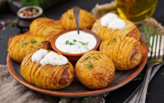 Фаршированный картофель и другие картофельные вкусности — рецепты и идеи