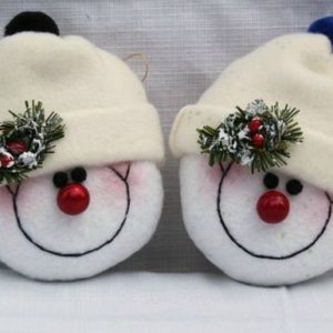 Праздничный декор своими руками: мастерим снеговиков (МК и идеи)